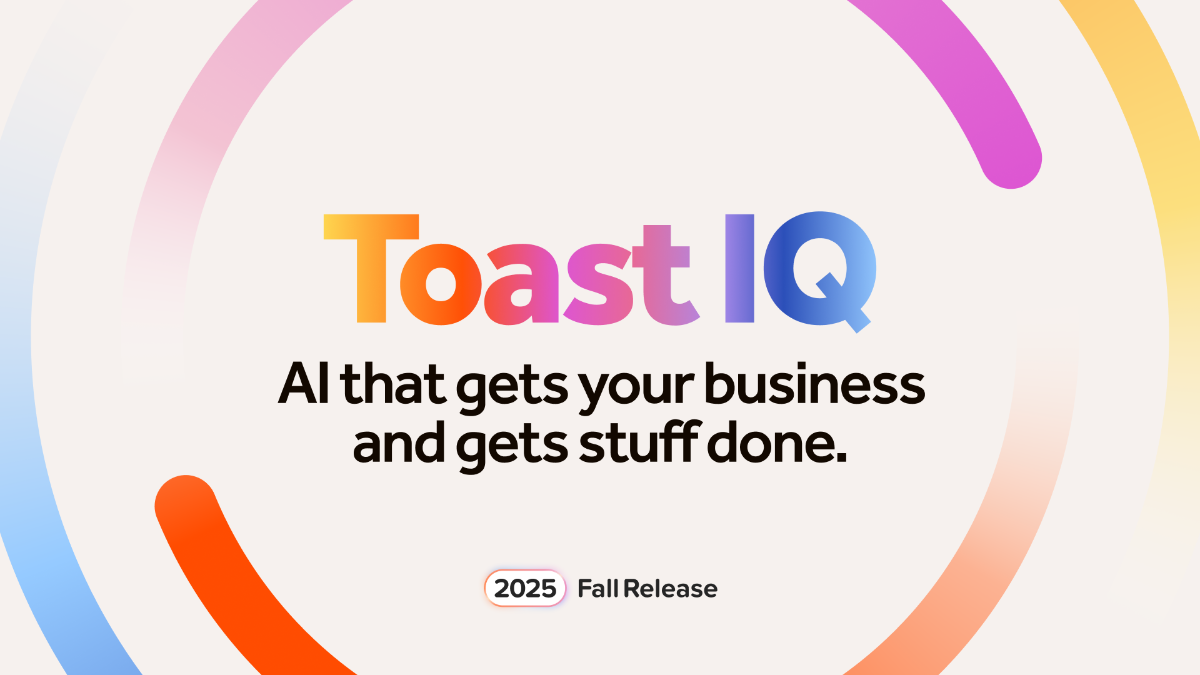 Toast IQ AI Restaurant Assistant